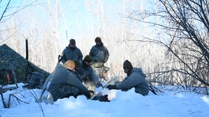 Air National Guard Cold Weather Operations Course B-roll
