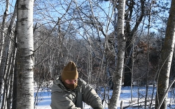 Air National Guard Cold Weather Operations Course B-roll
