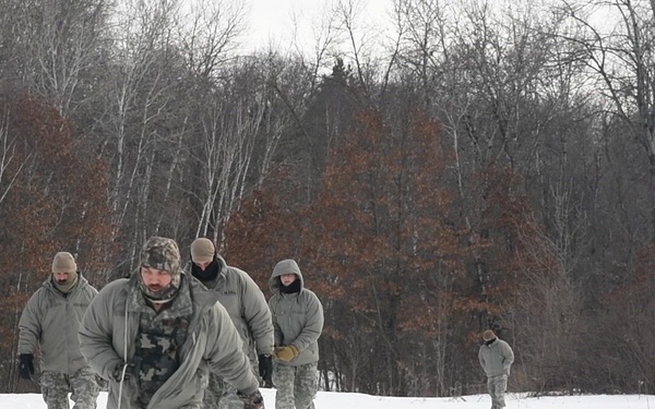 Air National Guard Cold Weather Operations Course B-roll