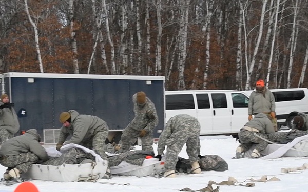 Air National Guard Cold Weather Operations Course B-roll