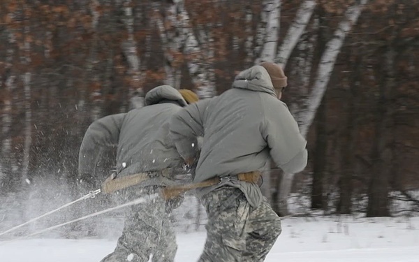 Air National Guard Cold Weather Operations Course B-roll