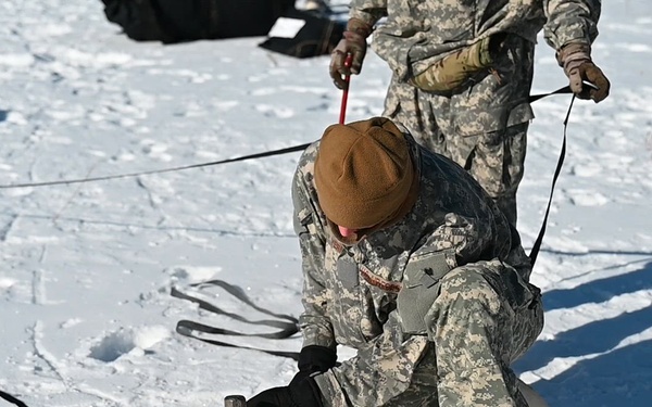 Air National Guard Cold Weather Operations Course B-roll