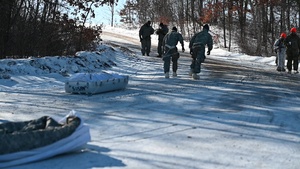 Air National Guard Cold Weather Operations Course B-roll