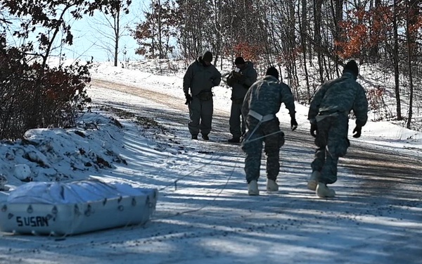 Air National Guard Cold Weather Operations Course B-roll