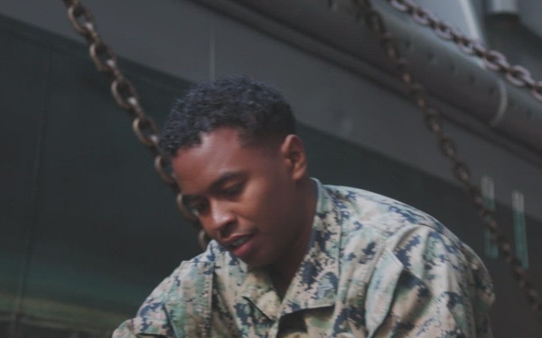 B-Roll: 11th MEU Marines Conduct Combat Life Saver Qualification Aboard USS Comstock