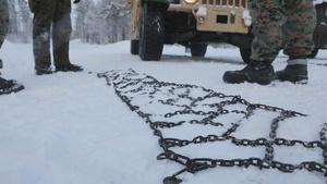 CORE26 | U.S. Marines and Sailors Execute Slippery Driver Training Course