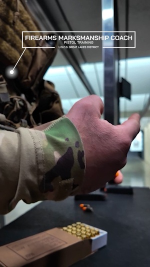 Coast Guard conducts Great Lakes District Firearms Marksmanship Coach Training Week