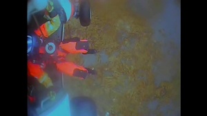 B-ROLL: Coast Guard rescues three hunters stranded in Louisiana swamp