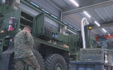 CORE26 | U.S. Marines Prepare Tactical Vehicles for Exercise during Cave Draw Operations in Frigaard