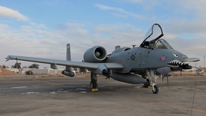 A-10C Thunderbolt II prepares for a flight  within CENTCOM