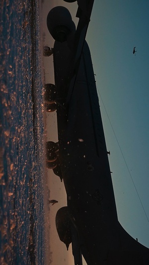 Frigid day on the flight line