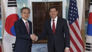 Secretary of State Marco A. Rubio meets with Republic of Korea Foreign Minister Cho Hyun