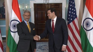 Secretary of State Marco A. Rubio meets with Indian External Affairs Minister Subrahmanyam Jaishankar