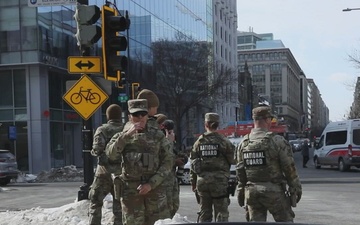 Alabama National Guard Continues Prescence Patrol during DC Safe Mission