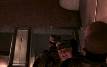 Soldiers with the Alabama National Guard Patrol Areas Around Gallery Place Chinatown