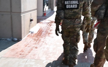Alabama Guard Members Continue Patrols in Chinatown