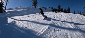 B-Roll Olympic Medalist Shannon Dunn-Downing on the Slopes