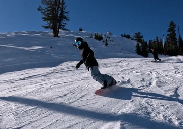 B-Roll Olympic Medalist Shannon Dunn-Downing on the Slopes