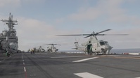 11th MEU Marines, Sailors Conduct Flight Operations Aboard USS Boxer