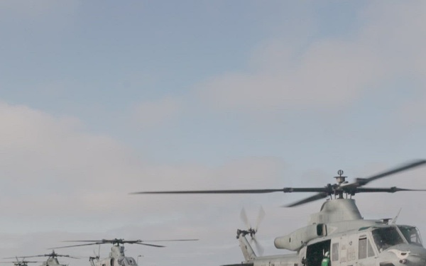 11th MEU Marines, Sailors Conduct Flight Operations Aboard USS Boxer