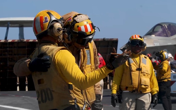 Abraham Lincoln Conducts Routine Flight Operations