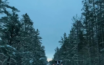 Northern Strike 26-1:Alpha Battery, 1-119th Field Artillery Regiment Winter Live Fire