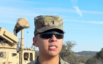 1st Lt. Ocampo explains the M-LIDS system