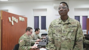 U.S. Army Sgt. 1st Class Brett Marks Dynamic Front 26 CPX Interview