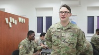 U.S. Army Pfc. Tyler Pape Dynamic Front 26 CPX Interview