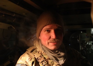 Staff Sgt. Jonathan Sosinkski Bradley Night Fire Interview