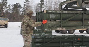 U.S. and Lithuania Conducts Integrated HIMARS Live Fire (B-Roll)