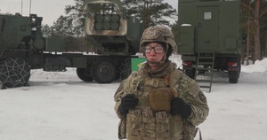 U.S. Army Sgt. 1st Class Lauran Yarber HIMARS Interview