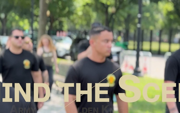 Behind the Scenes of the Golden Knights Army 250 demonstration