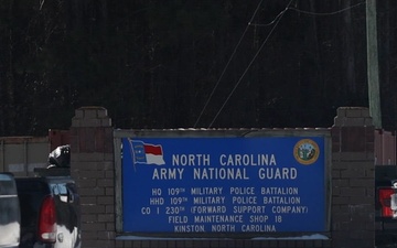 North Carolina National Guard 109th Military Police Deployment Ceremony