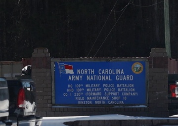 North Carolina National Guard 109th Military Police Deployment Ceremony