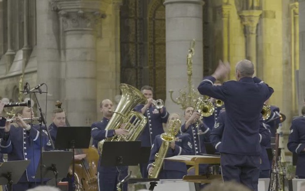 B-Roll: USAFE-AFAFRICA Band Performs in Belgium