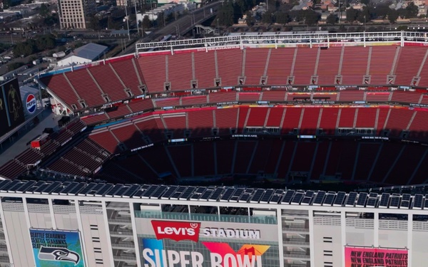 CBP Air Security at Super Bowl LX