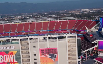 CBP Air Security at Super Bowl LX
