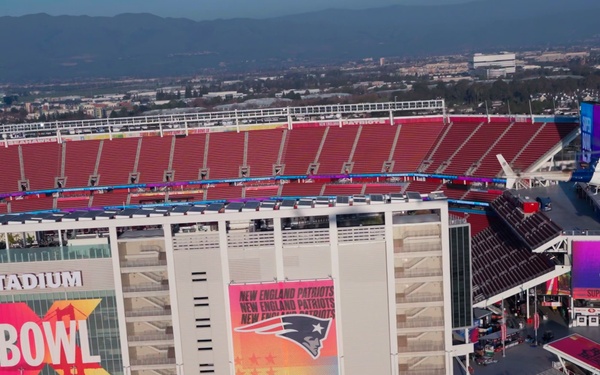 CBP Air Security at Super Bowl LX