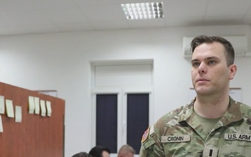 U.S. Army 1st Lt. Conor Cronin Dynamic Front 26 CPX Interview