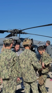 Military members connect with community ahead of Super Bowl LX