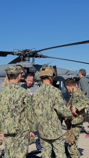 Military members connect with community ahead of Super Bowl LX