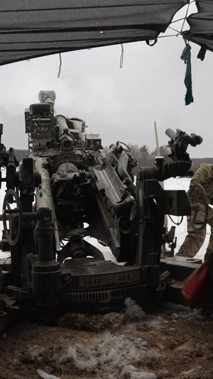173rd Airborne Brigade Refine Strengths with Howitzer Live Fire