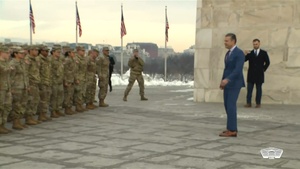 Hegseth Hosts National Guard Reenlistment Ceremony