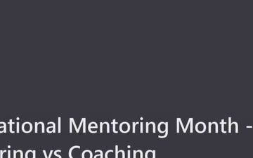 Mentoring vs Coaching