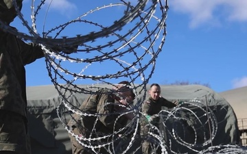 Dynamic Front 26: Polish Armed Forces Establish Command Post (B-Roll)