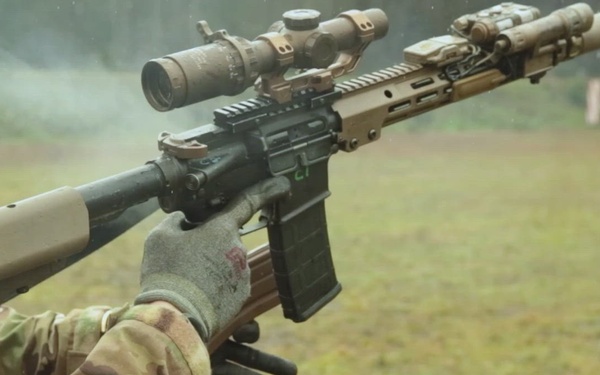 1SFG(A) Green Berets conduct combat marksmanship training