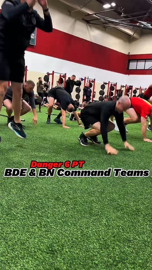 Danger 6 PT with Brigade & Battalion Command Teams (Reel)