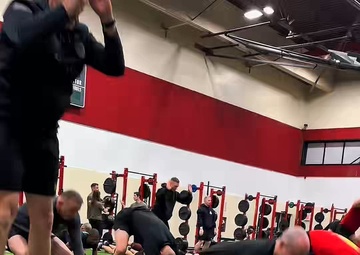 Danger 6 PT with Brigade &amp; Battalion Command Teams (Reel)