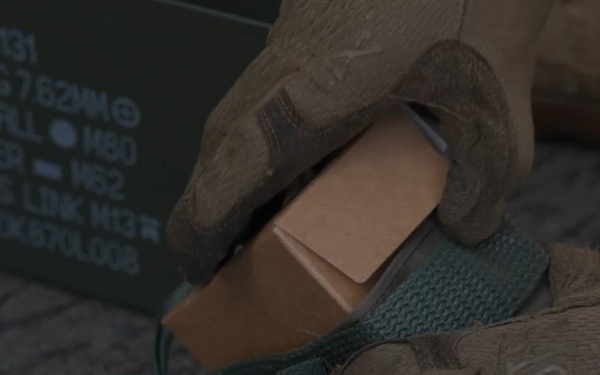 B-Roll: 11th MEU Marines, Sailors conduct a Defense of the Amphibious Task Force Drill aboard USS Portland